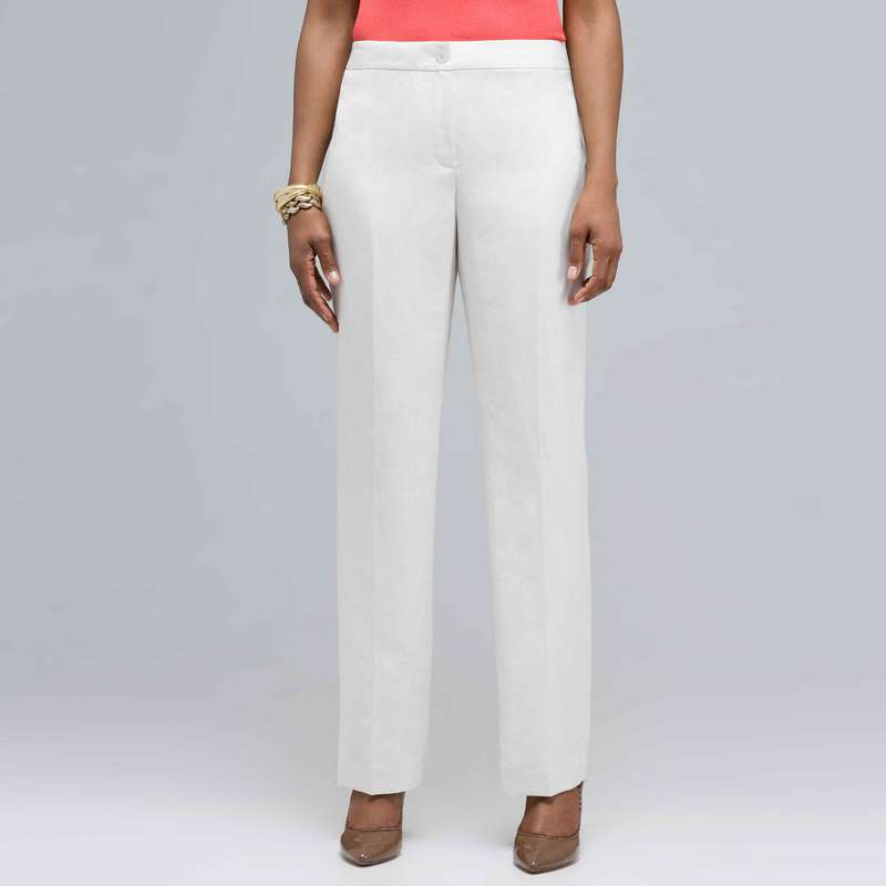 Washable Linen Slim Pant, , large image number 0